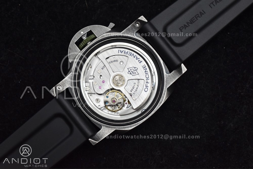 WellDesigned PAM1412 Navy SEALs VSF 1:1 Best Edition Iron Gray Dial on Rubber Strap P.9010 Clone 326