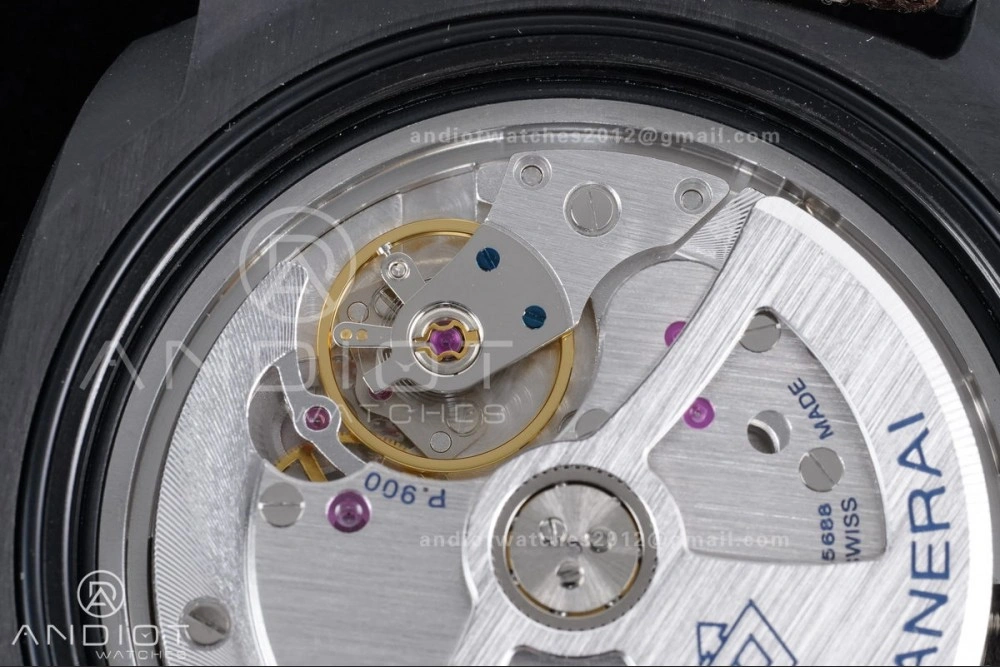 HighQuality PAM1513 Submersible 44mm VSF 1:1 Best Edition Gray Ombre Dial on Camouflage Strap P 327