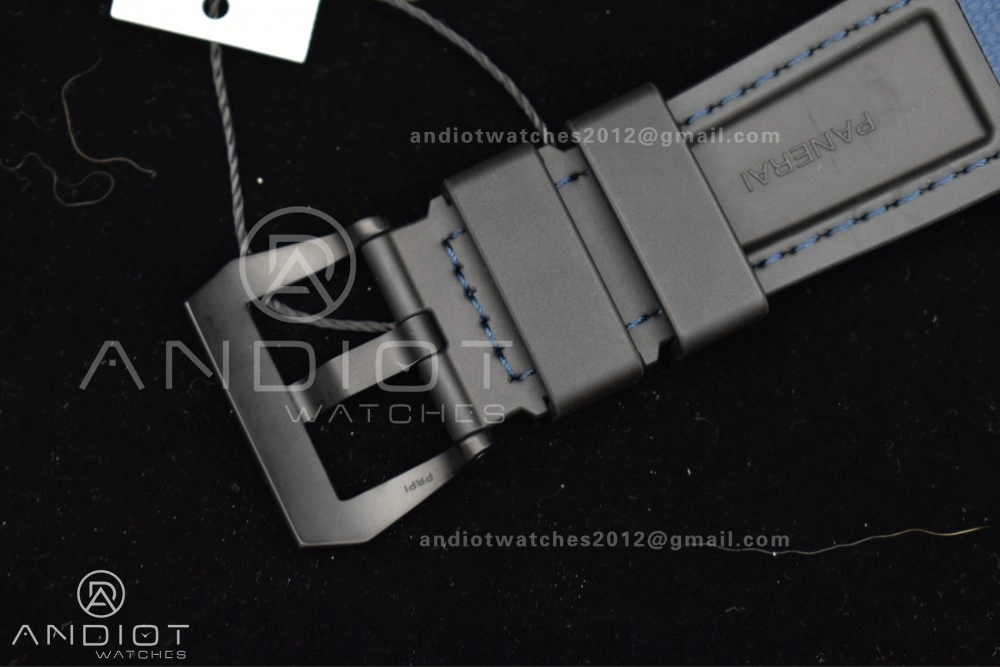 Minimalist PAM1529 Luna Rossa Carbon-tech VSF 1:1 Best Edition on Blue Fabric Strap P.9010 Clone 336