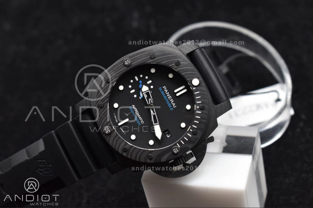 PAM2231 Carbotech 42mm VSF Best Edition Black Dial on Rubber Strap P.900 Clone Versatile 343