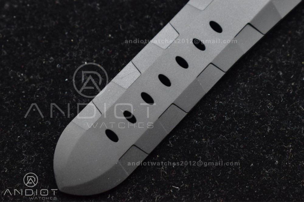 DailyWear PAM389 O VSF 1:1 Best Edition on Black Rubber Strap P.9000 Super Clone V 349
