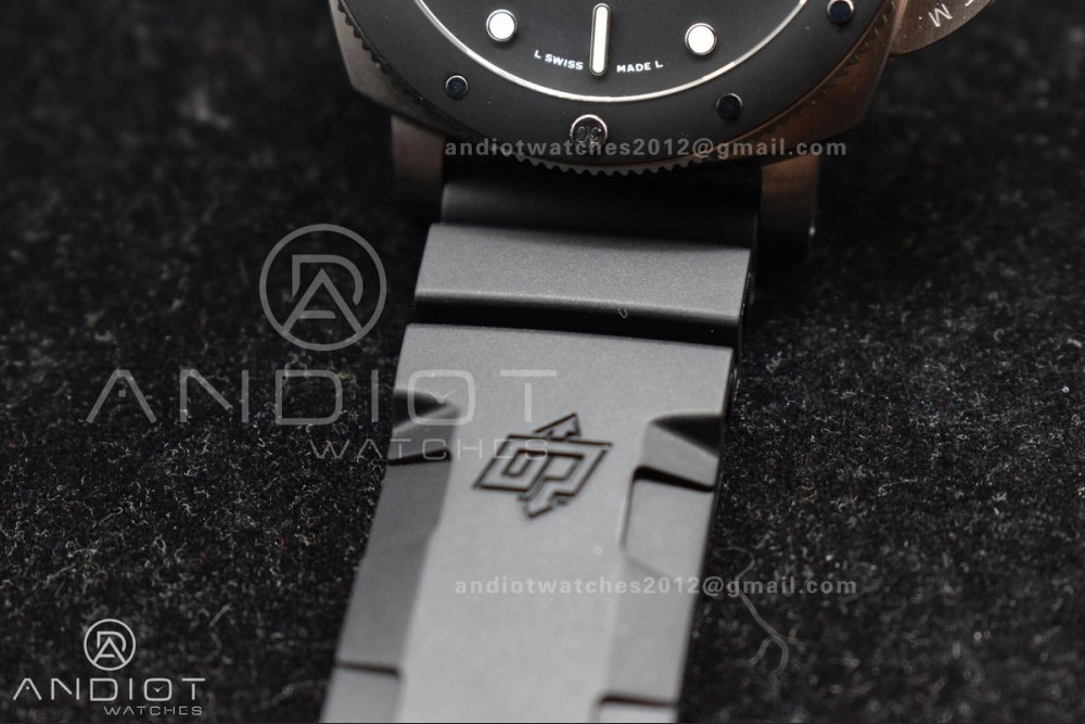 MultiPurpose PAM683 Y SBF 1:1 Best Edition Black Dial on Black Rubber Strap XXXIV 459