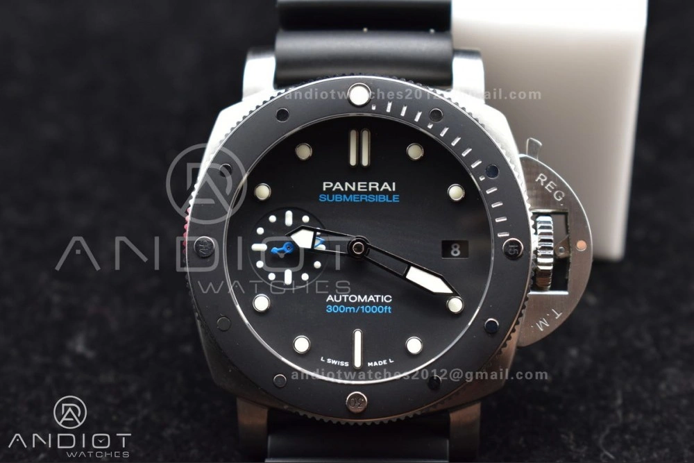 MultiPurpose PAM683 Y SBF 1:1 Best Edition Black Dial on Black Rubber Strap XXXIV 459