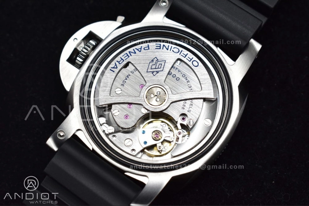 MultiPurpose PAM683 Y SBF 1:1 Best Edition Black Dial on Black Rubber Strap XXXIV 459