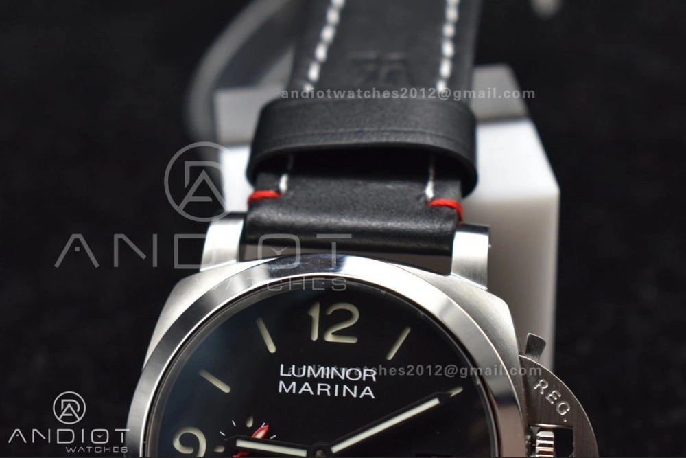 PAM732  TTF 1:1 Best Edition Dark Green Dial on Brown Leather Strap P OdorResistant 355
