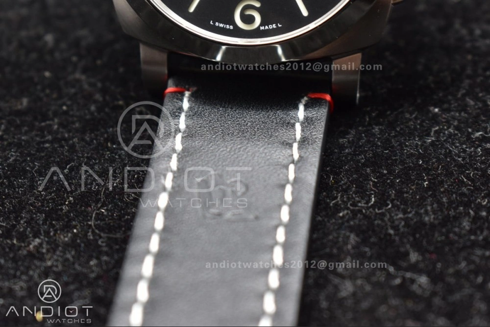 PAM732  TTF 1:1 Best Edition Dark Green Dial on Brown Leather Strap P OdorResistant 355