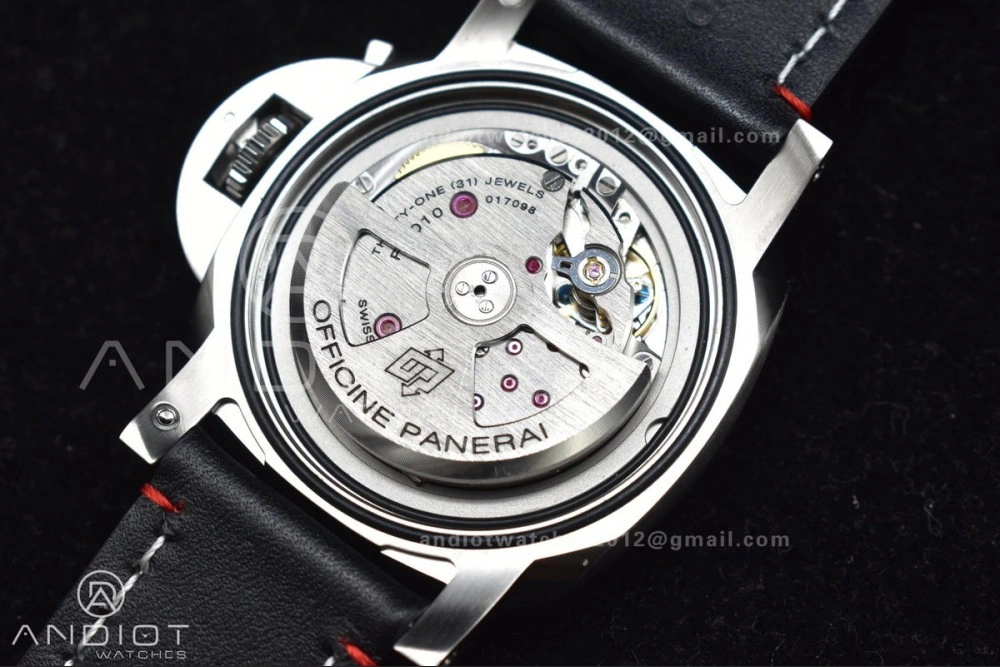 PAM732  TTF 1:1 Best Edition Dark Green Dial on Brown Leather Strap P OdorResistant 355