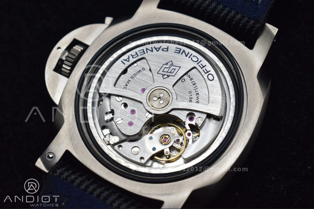 Minimalist PAM984 Mike Horn Submersible VSF 1:1 Best Edition Black Dial on Black Nylon Strap P.9010 Clone 354