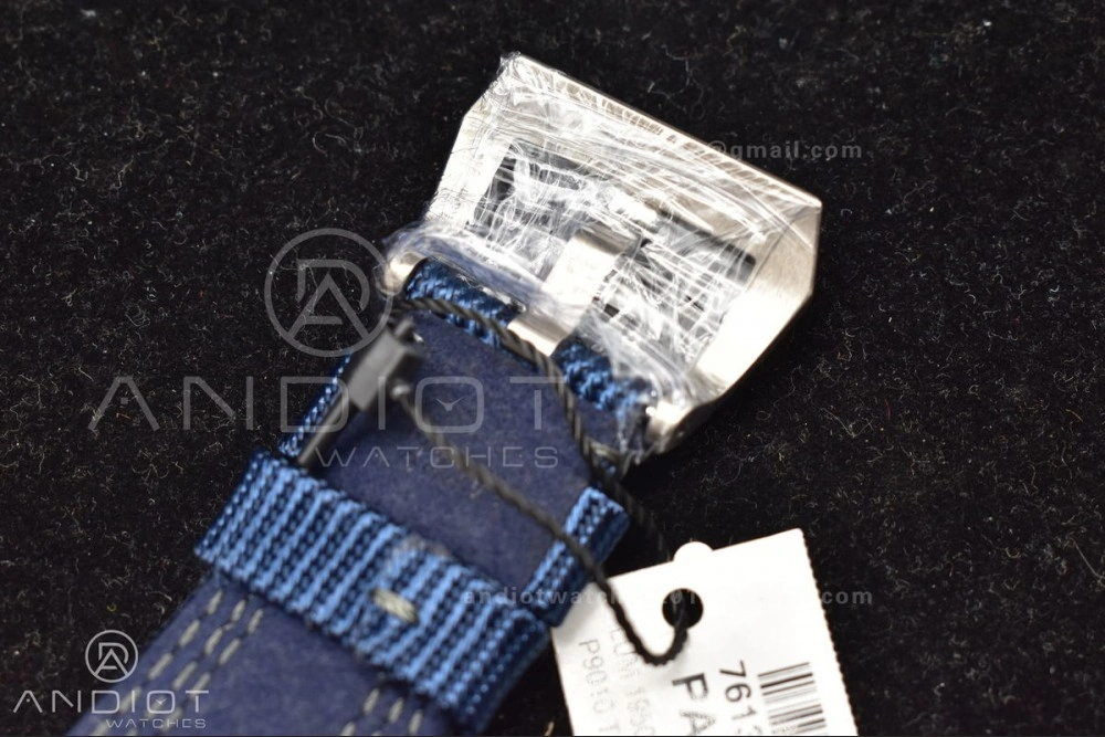 Fashionable PAM985 Mike Horn Submersible Tit Blue TI NY VSF P 351