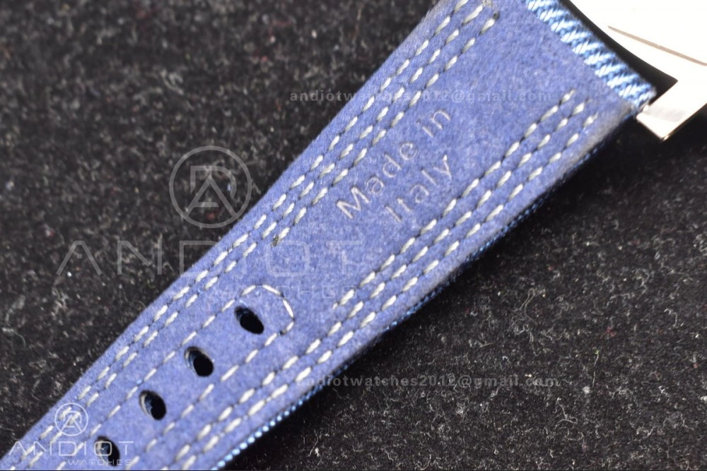 Fashionable PAM985 Mike Horn Submersible Tit Blue TI NY VSF P 351