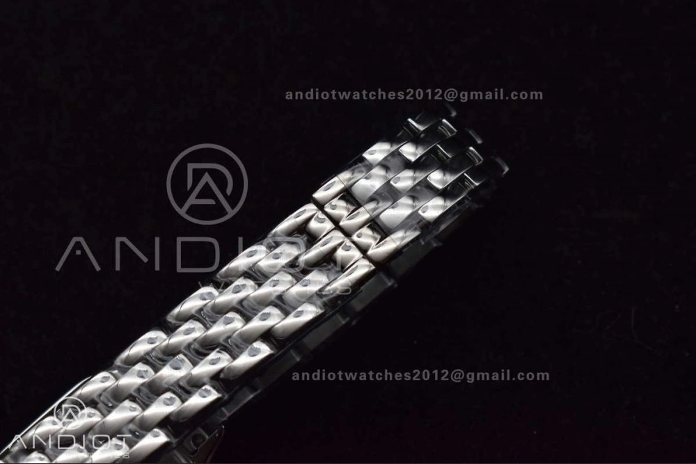 EyeCatching Panthère 22mm BVF 1:1 Best Edition SS White Dial on SS Bracelet Ronda Quartz 227