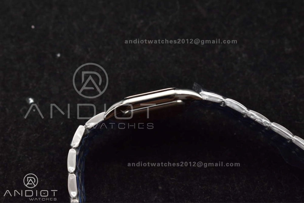 EyeCatching Panthère 22mm BVF 1:1 Best Edition SS White Dial on SS Bracelet Ronda Quartz 227