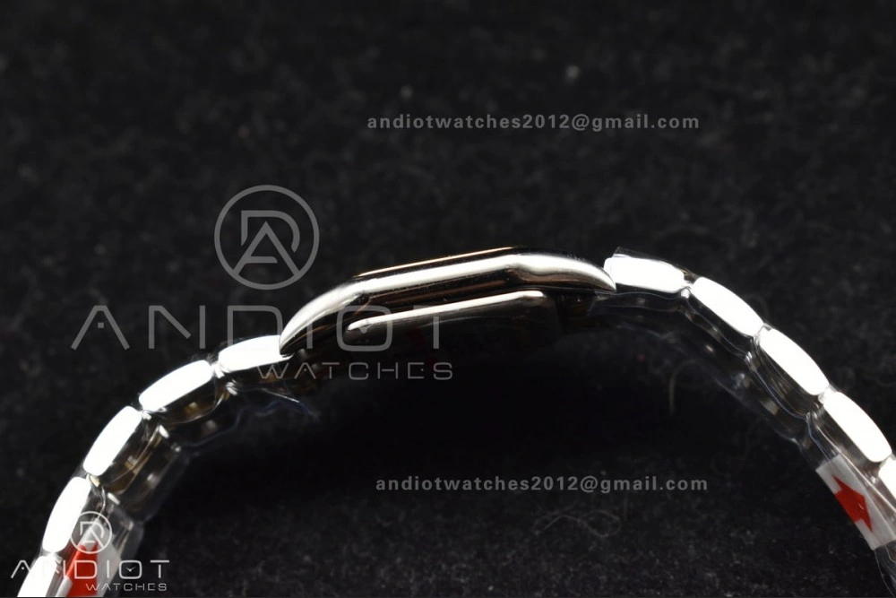 Panthère 22mm BVF 1:1 Best Edition SS YG White Dial on SS YG Bracelet Ronda Quartz Sophisticated 213
