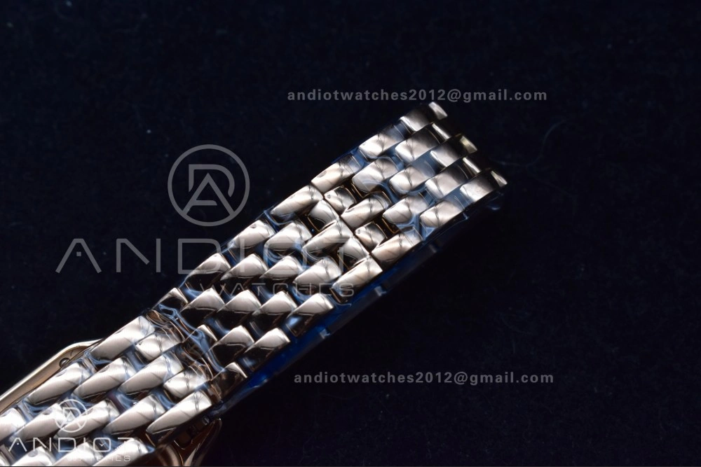 Panthère 27mm BVF 1:1 Best Edition RG White Dial Diamonds Bezel on RG Bracelet Ronda Quartz Original 209