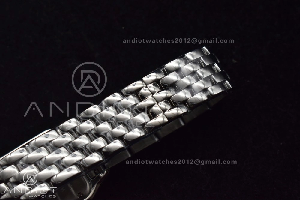 Panthère 27mm BVF 1:1 Best Edition SS White Dial on SS Bracelet Ronda Quartz Resilient 231