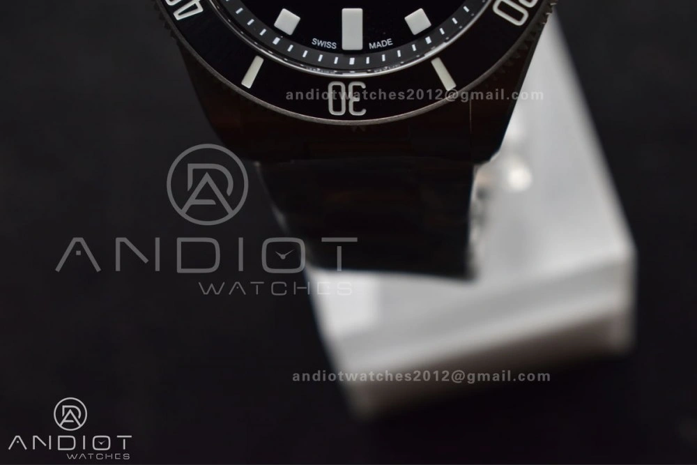 Attractive Pelagos 39mm Titanium ZF 1:1 Best Edition Black Dial on Titanium Bracelet A 1273