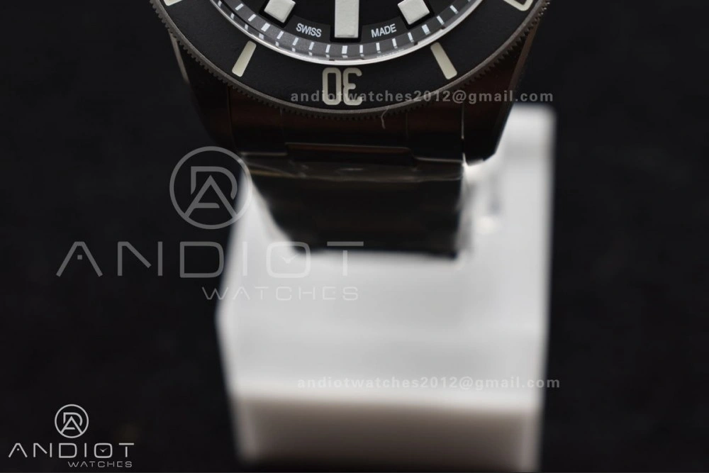 Pelagos Titanium Black Ceramic XF 1:1 Best Edition Black Dial on Titanium Bracelet A Compact 1277