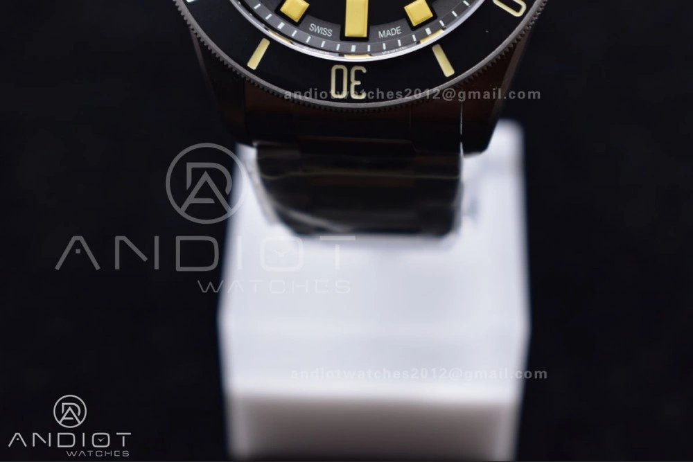 Pelagos Titanium LHD XF 1:1 Best Edition Black Dial on Titanium Bracelet A WrinkleFree 1275