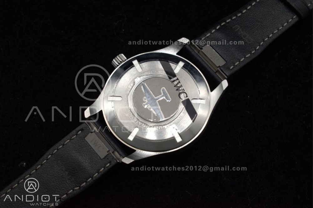 Pilot Mark XX IW328203 ZF 1:1 Best Edition Blue Dial on Dark Blue Leather Strap A Cozy 1007