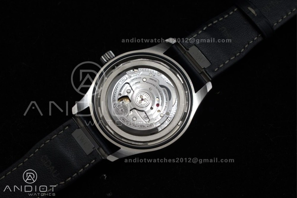 Pilot Mark XX IW328203 ZF 1:1 Best Edition Blue Dial on Dark Blue Leather Strap A Cozy 1007