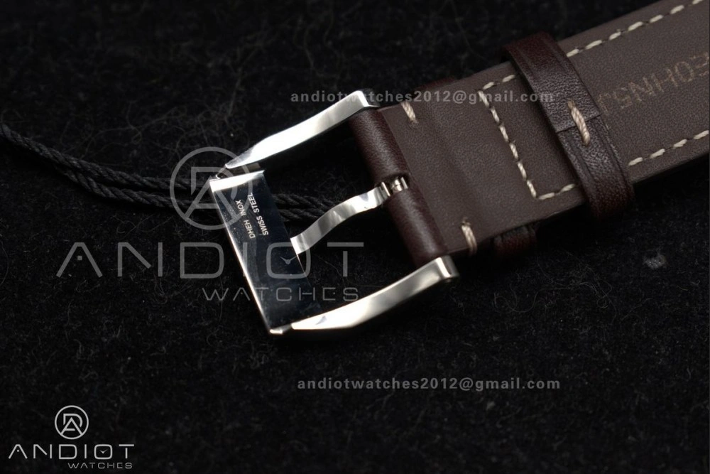 Pilot Mark XX IW328205 ZF 1:1 Best Edition Green Dial on Brown Leather Strap A Cozy 1005