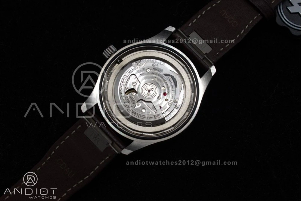 Pilot Mark XX IW328205 ZF 1:1 Best Edition Green Dial on Brown Leather Strap A Cozy 1005