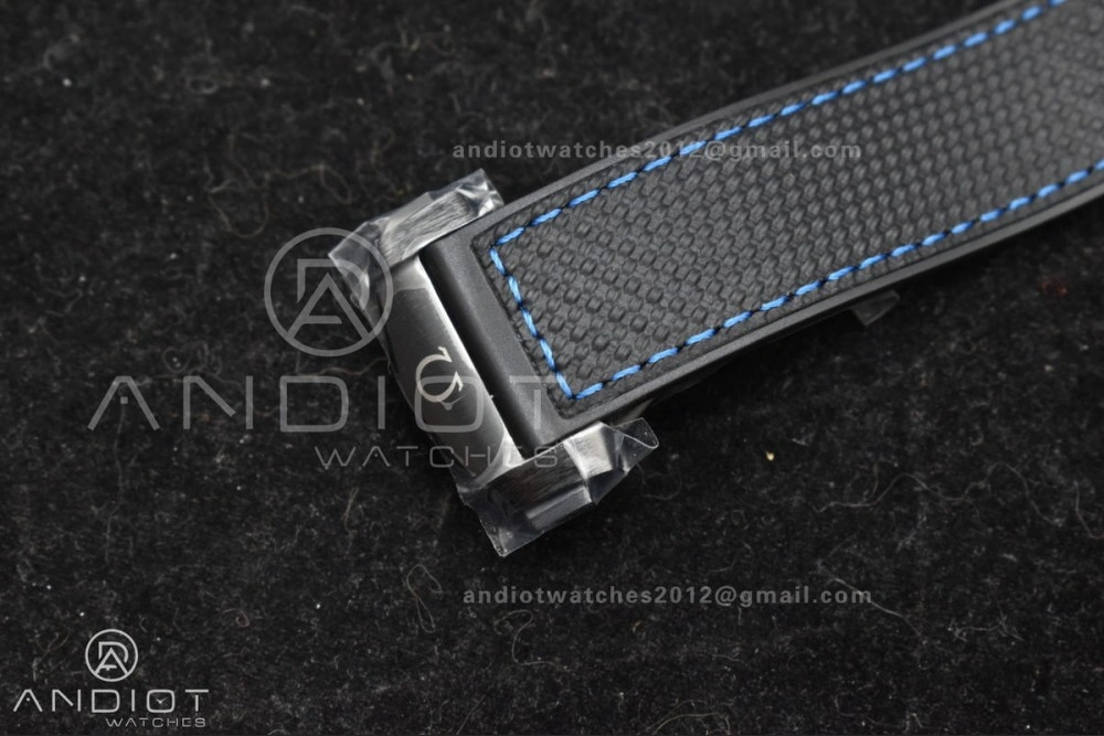 HighQuality Planet Ocean 45.5mm Deep Black Blue Real Ceramic VSF 1:1 Best Edition on Black Nylon Strap A8906 Super Clone 1023