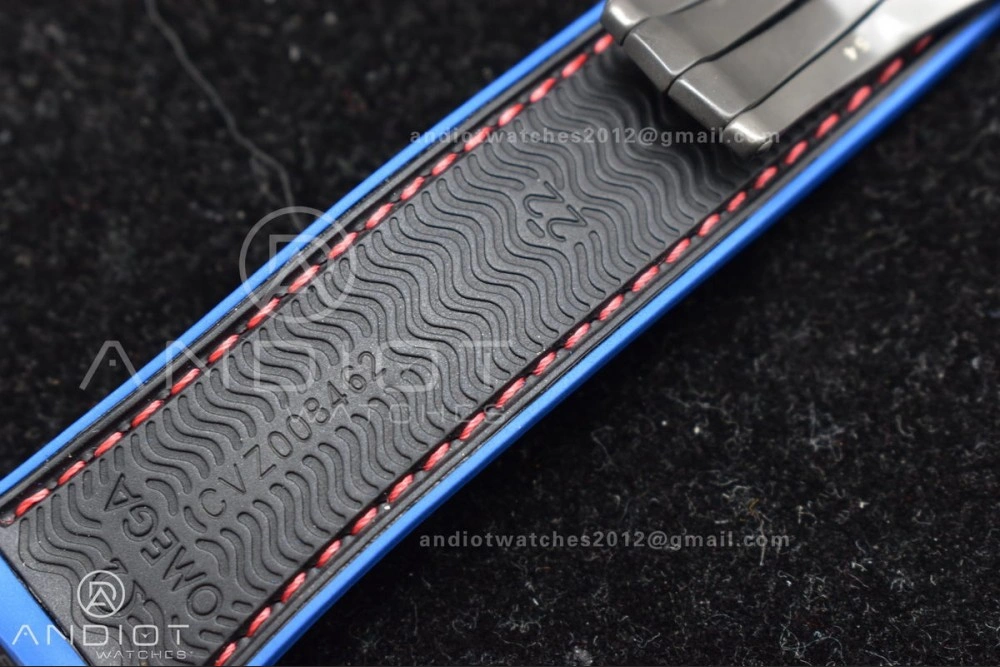 Effortless Planet Ocean 45.5mm Deep Black Real Ceramic VSF 1:1 Best Edition on Black Nylon Strap A8906 Super Clone 43