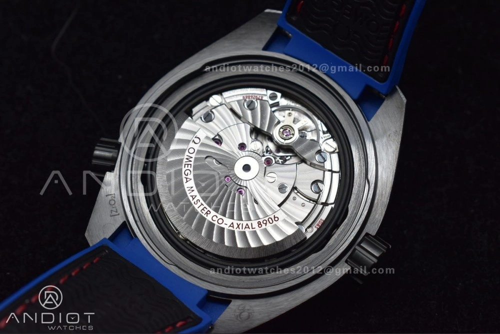 Effortless Planet Ocean 45.5mm Deep Black Real Ceramic VSF 1:1 Best Edition on Black Nylon Strap A8906 Super Clone 43