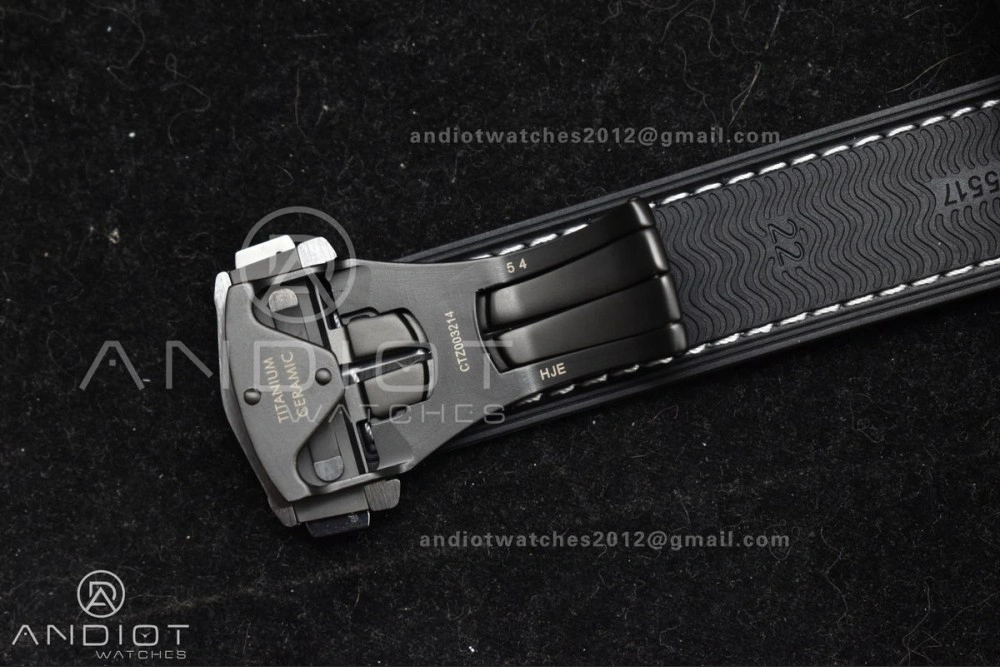Planet Ocean 45.5mm Deep Black Real Ceramic VSF 1:1 Best Edition on Black Nylon Strap A8906 Super Clone Comfortable 48