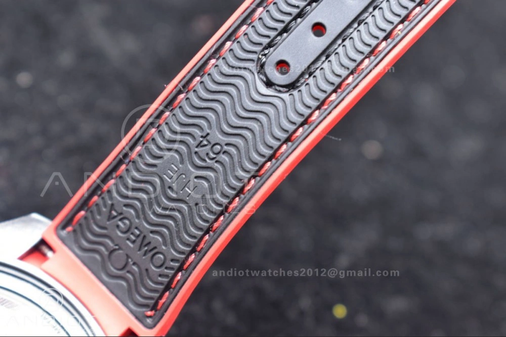 Planet Ocean 45.5mm Deep Black red Real Ceramic VSF 1:1 Best Edition on Black Nylon Strap A8906 Super Clone UrbanStyle 1016