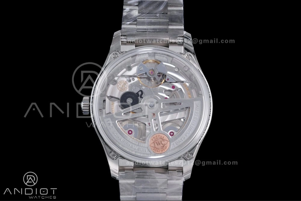 Modern Portugieser Automatic 42mm SS APSF 1:1 Best Edition Ice Blue Dial on SS Bracelet A 290