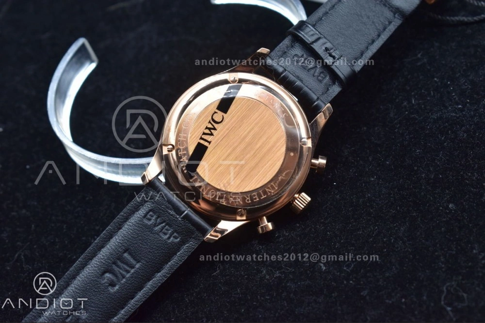 Practical Portuguese Chrono IW371482 ZF 1:1 Best Edition on Black Leather Strap A7750 (Same Thickness as Genuine) 444