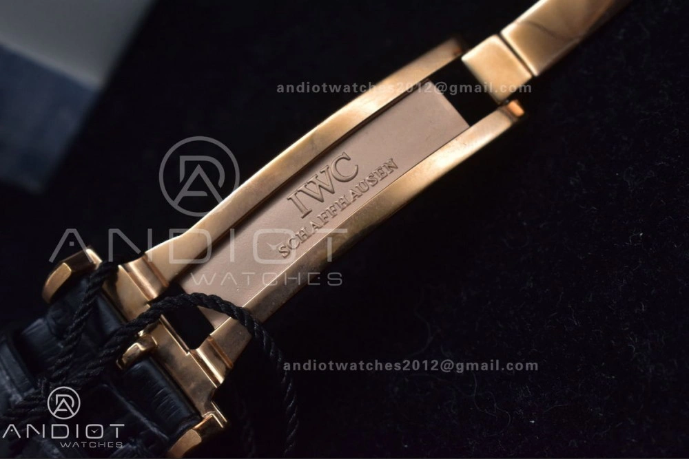 Practical Portuguese Chrono IW371482 ZF 1:1 Best Edition on Black Leather Strap A7750 (Same Thickness as Genuine) 444