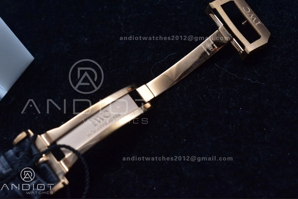 Practical Portuguese Chrono IW371482 ZF 1:1 Best Edition on Black Leather Strap A7750 (Same Thickness as Genuine) 444
