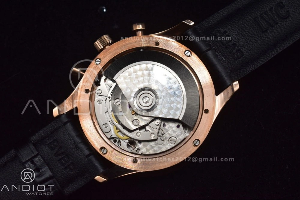 Practical Portuguese Chrono IW371482 ZF 1:1 Best Edition on Black Leather Strap A7750 (Same Thickness as Genuine) 444