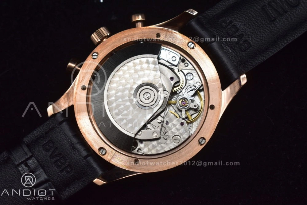 Practical Portuguese Chrono IW371482 ZF 1:1 Best Edition on Black Leather Strap A7750 (Same Thickness as Genuine) 444
