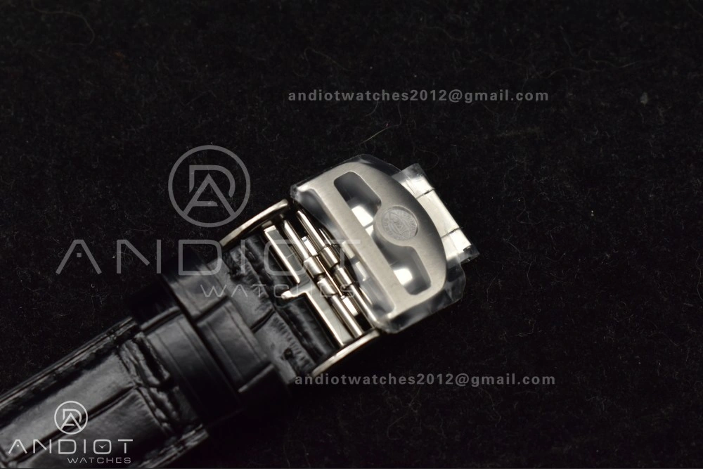 Soft Portuguese Chrono IW3716 ZF 1:1 Best Edition Red Dial on Black Leather Strap A 280