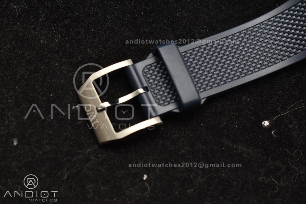 Portuguese Chrono IW3716 Z+F 1:1 Best Edition White Blue Dial on Blue Rubber Strap A WeatherProof 1011