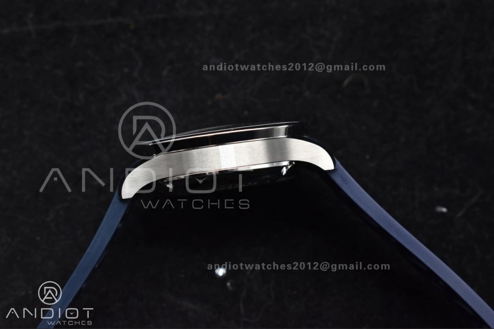 Portuguese Chrono IW3716 Z+F 1:1 Best Edition White Blue Dial on Blue Rubber Strap A WeatherProof 1011