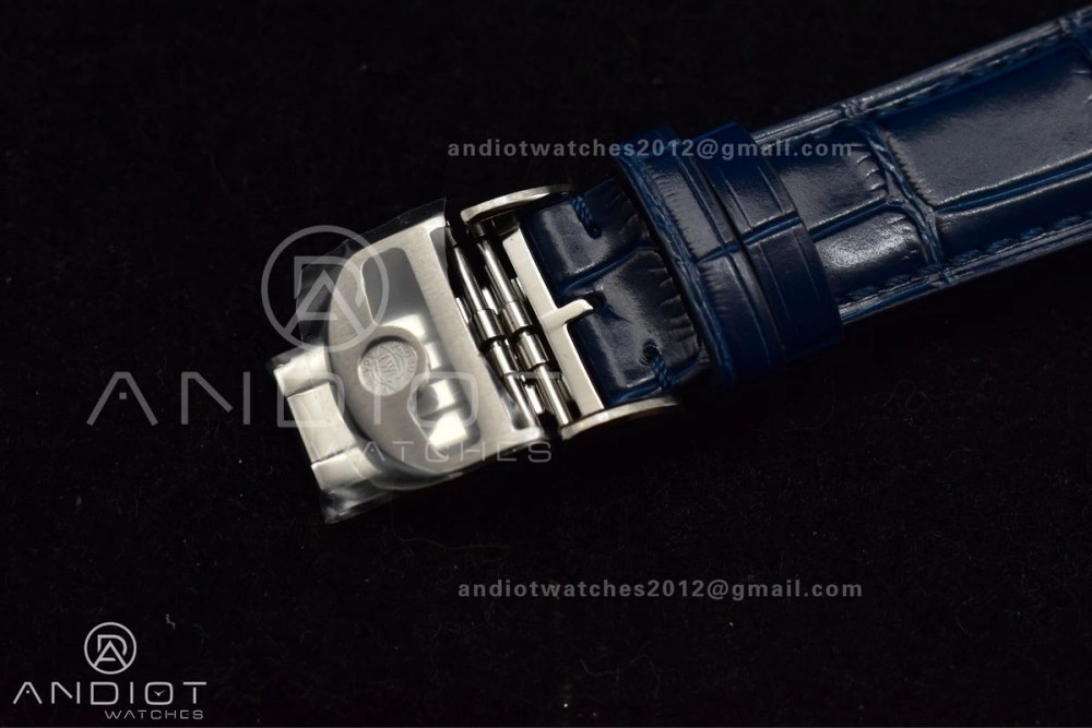 SmartChoice Portuguese Chrono IW371620 ZF 1:1 Best Edition White Blue Dial on Blue Leather Strap A 1019