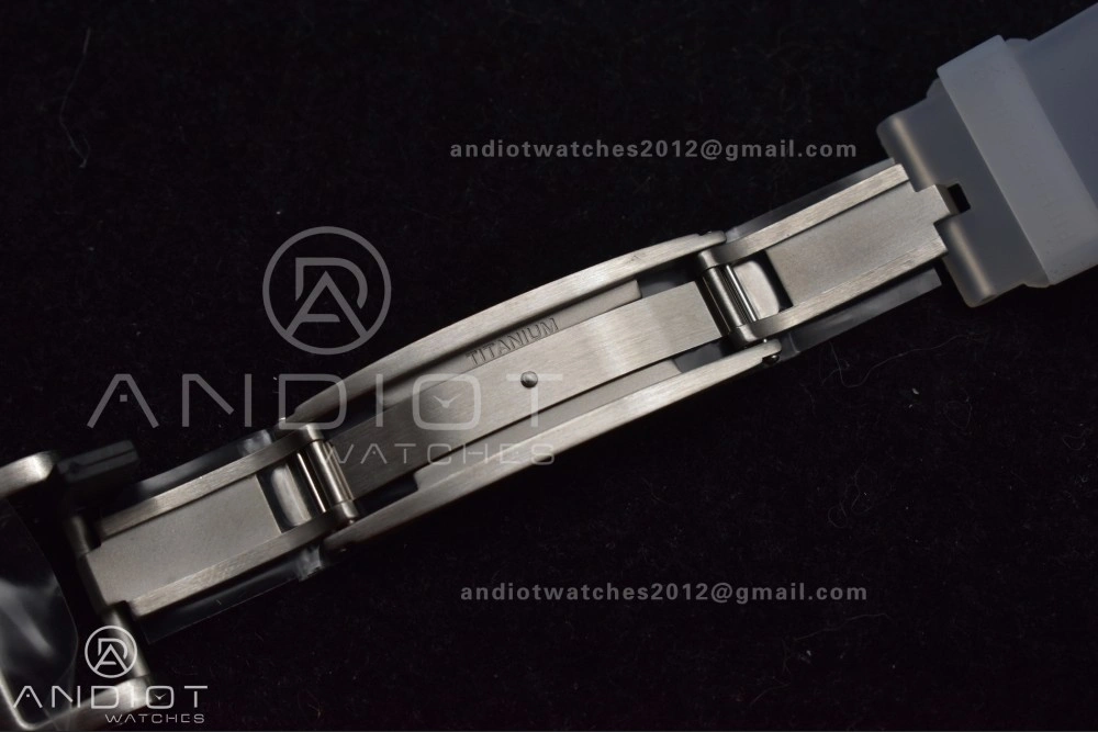 RM56-02 Transparent Tourbillon RMF Best Edition Skeleton White Dial on Transparent Rubber Strap EasyCare 1238