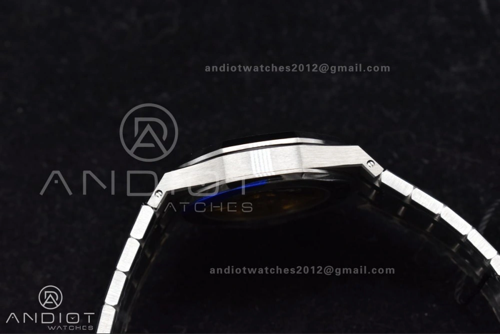 Royal Oak 37mm 15450 SS ZF 1:1 Best Edition Gray Textured Dial on SS Bracelet SA3120 Super Clone MultiPurpose 1030