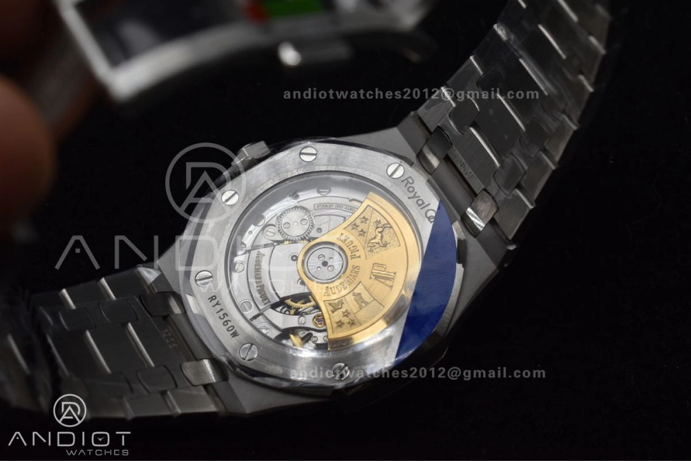 Royal Oak 37mm 15450 SS ZF 1:1 Best Edition Gray Textured Dial on SS Bracelet SA3120 Super Clone MultiPurpose 1030