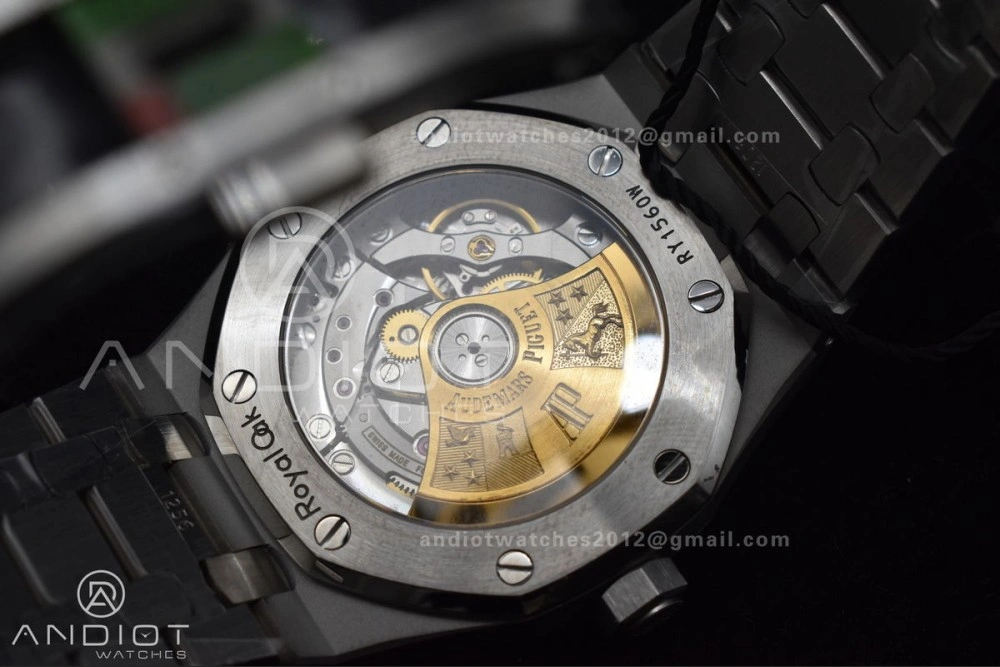 Royal Oak 37mm 15450 SS ZF 1:1 Best Edition Gray Textured Dial on SS Bracelet SA3120 Super Clone MultiPurpose 1030