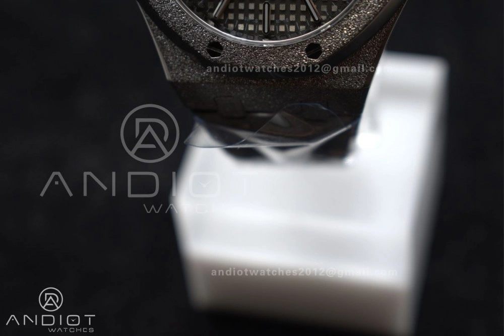 Tailored Royal Oak 37mm 15454 Frosted SS APSF 1:1 Best Edition Grey Textured Dial on SS Bracelet SA3120 Super Clone 100