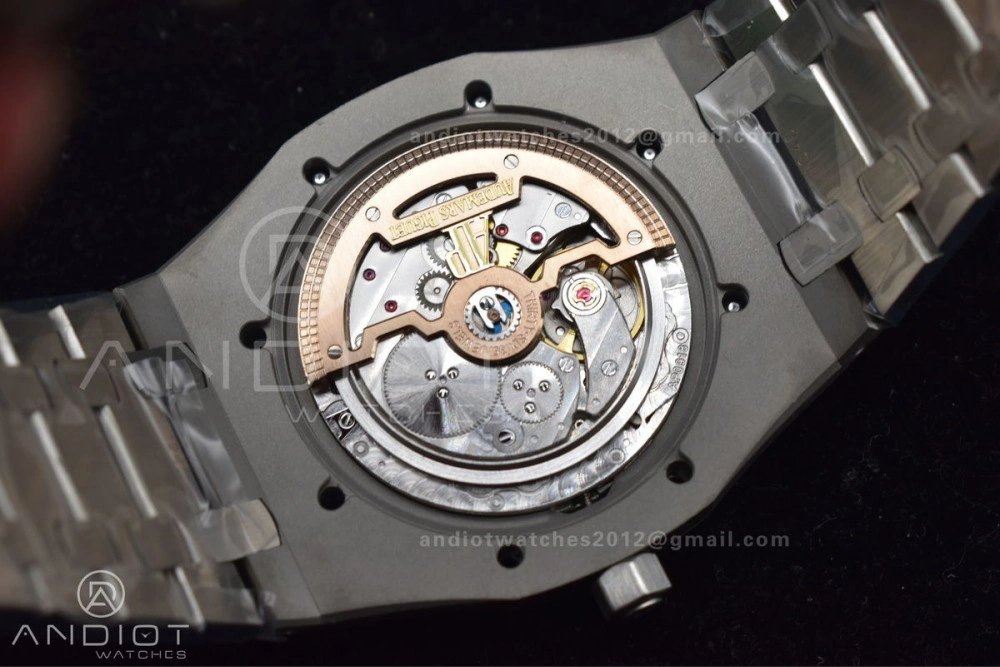 Efficient Royal Oak 39mm 15202 SS ZF 1:1 Best Edition Blue Textured Dial on SS Bracelet A 111