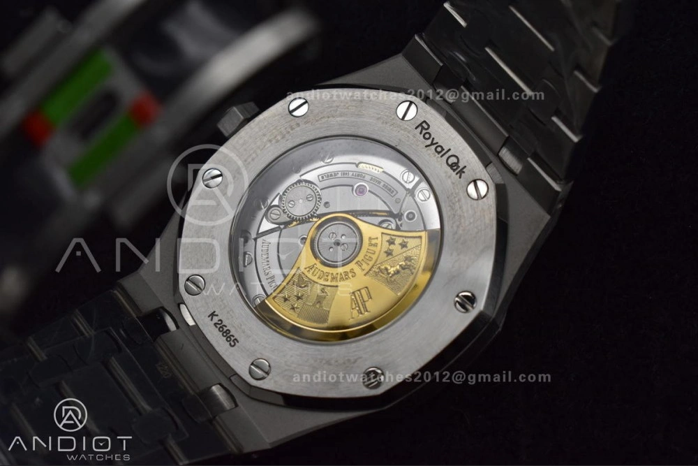 Breathable Royal Oak 41mm 15400 SS ZF 1:1 Best Edition Blue Textured Dial on SS Bracelet A 134