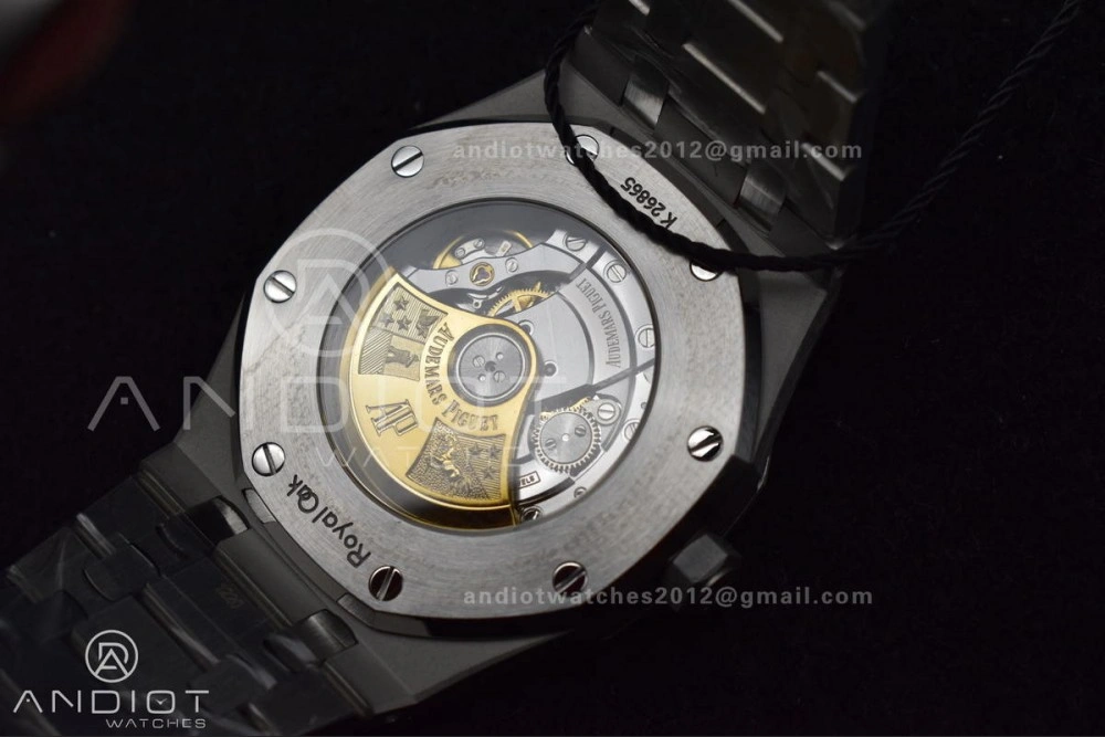 Breathable Royal Oak 41mm 15400 SS ZF 1:1 Best Edition Blue Textured Dial on SS Bracelet A 134