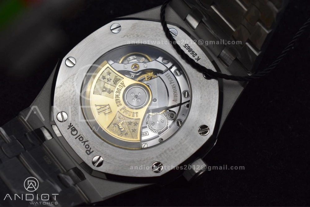Breathable Royal Oak 41mm 15400 SS ZF 1:1 Best Edition Blue Textured Dial on SS Bracelet A 134